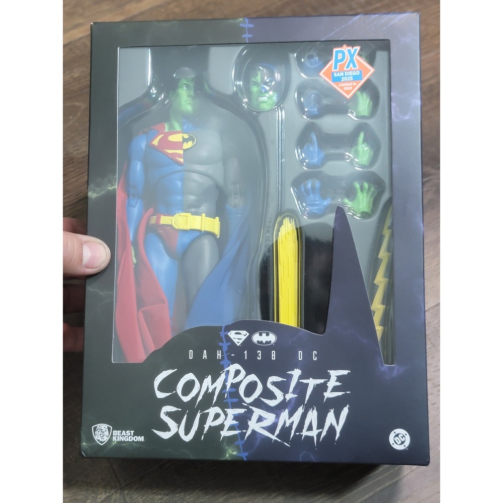 BeastKingdom DAH-138 Composite Superman 1/9 Action Figure SDCC PX Exclusive 1500
